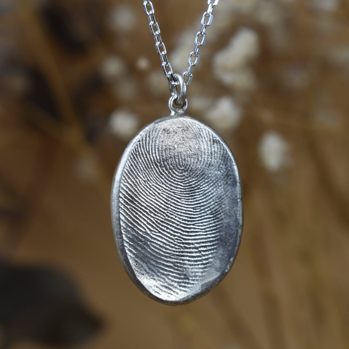 Pendentif empreinte argent philoculus personnalisé artisanal kit
